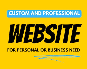 Minimalist Website Design: Custom 5-Page Website