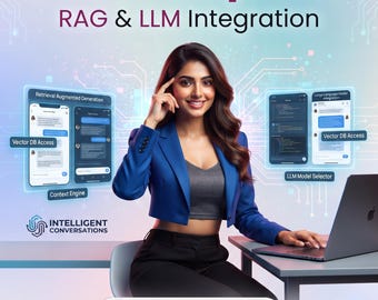 Développement de chatbots IA personnalisés | Intégration RAG LLM | Créateur de chatbots GPT | Automatisation des processus métier | Service d'assistance client par IA