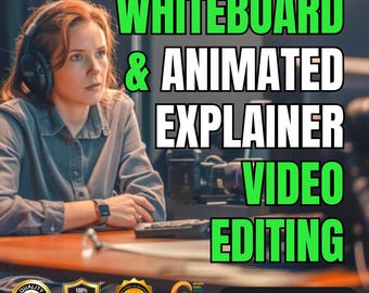 Whiteboard Explainer Video, Whiteboard Animation Service, Explainer Video Editing, Professional Animation, Animated Video Ad