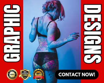 Custom Graphic Design: Professional Visuals & Photoshop Edits