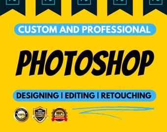 Photoshop, Photoshop Editing, Photoshop Retouching, Photo Editing, Background Removal, Graphic Design, Any Custom Photoshop Designer