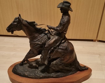 Beautiful 100% Bronze Horse Sculptor from MEHL Lawson  2003 | b.1942 CAA