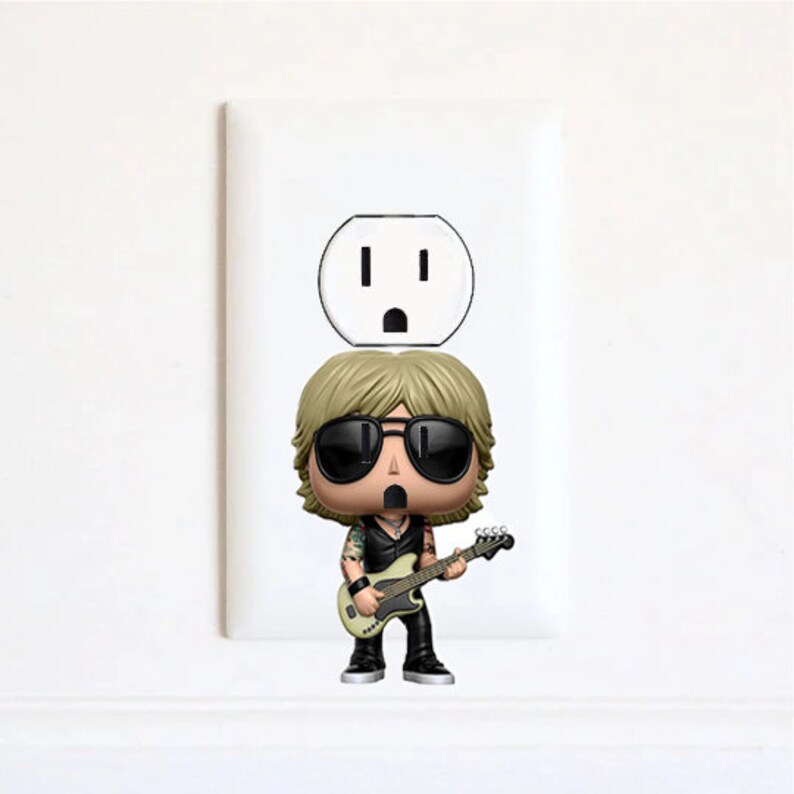 Guns N Roses - Stickers - Axl Rose - Slash - Duff Mckagan - Home Decor ...
