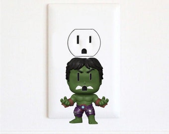 Incredibile Hulk - Marvel - Avengers - Adesivi - Adesivi murali presa elettrica