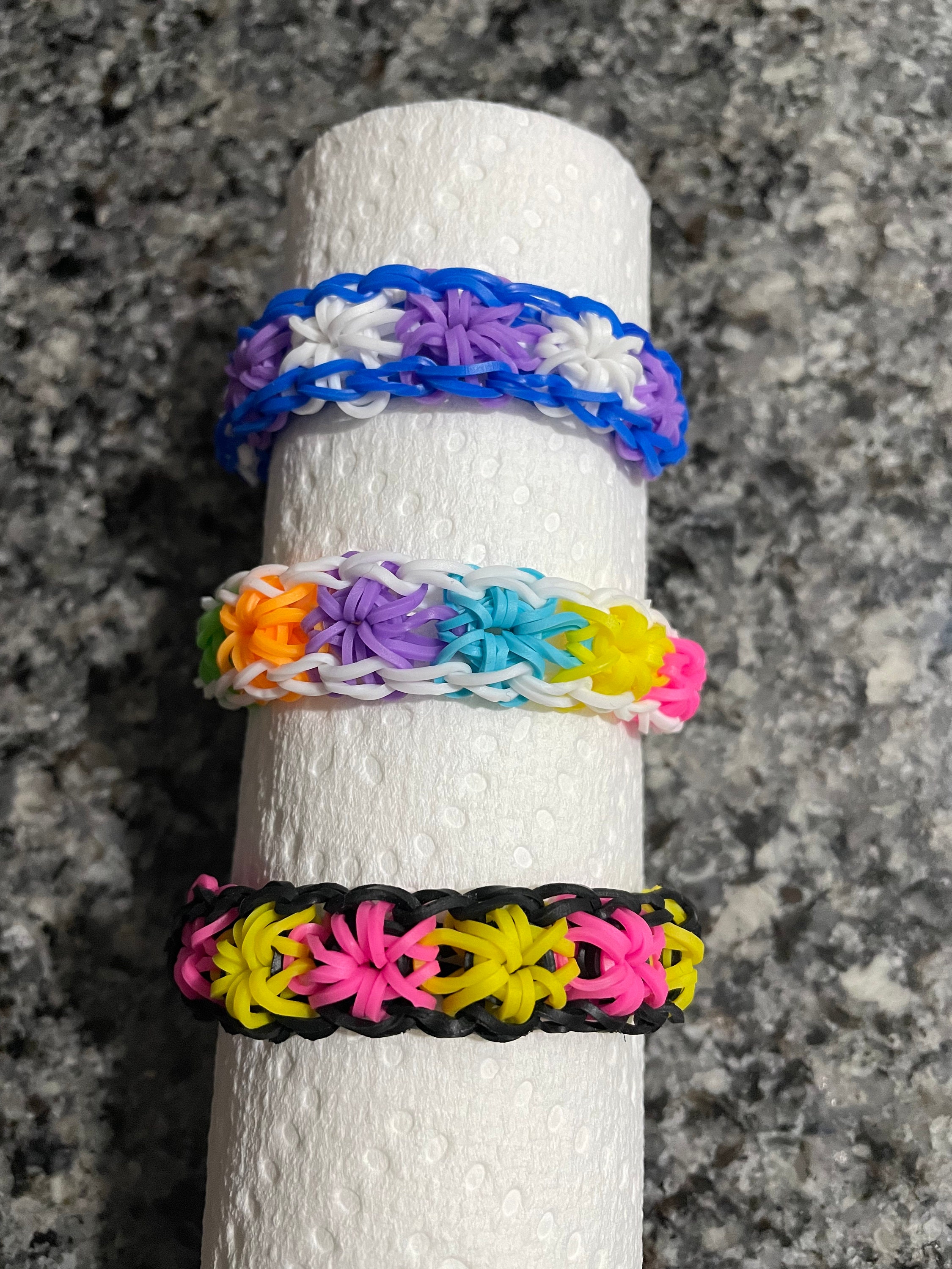 Starburst Different Ways To Make Loom Bracelets Starburst Fishtail