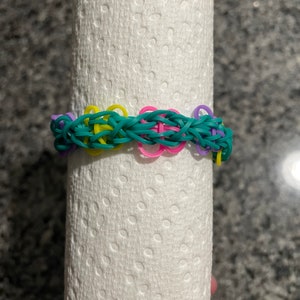 Butterfly Blossom Rainbow Loom Bracelet