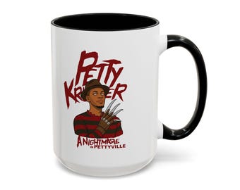 A Nightmare in Pettyville Accent Coffee Mug (11, 15oz)