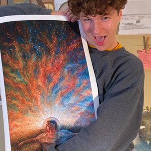 Under a god I don&#39;t believe In 16&quot;x24&quot; Giclée Print