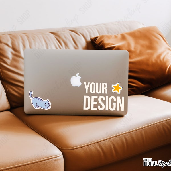 Laptop Mockup | Macbook Mockup | Laptop Sticker Mockup | Sticker Decal Mockup | Laptop Decal Mockup | Mac Laptop Mockup | Digital JPG IMAGE