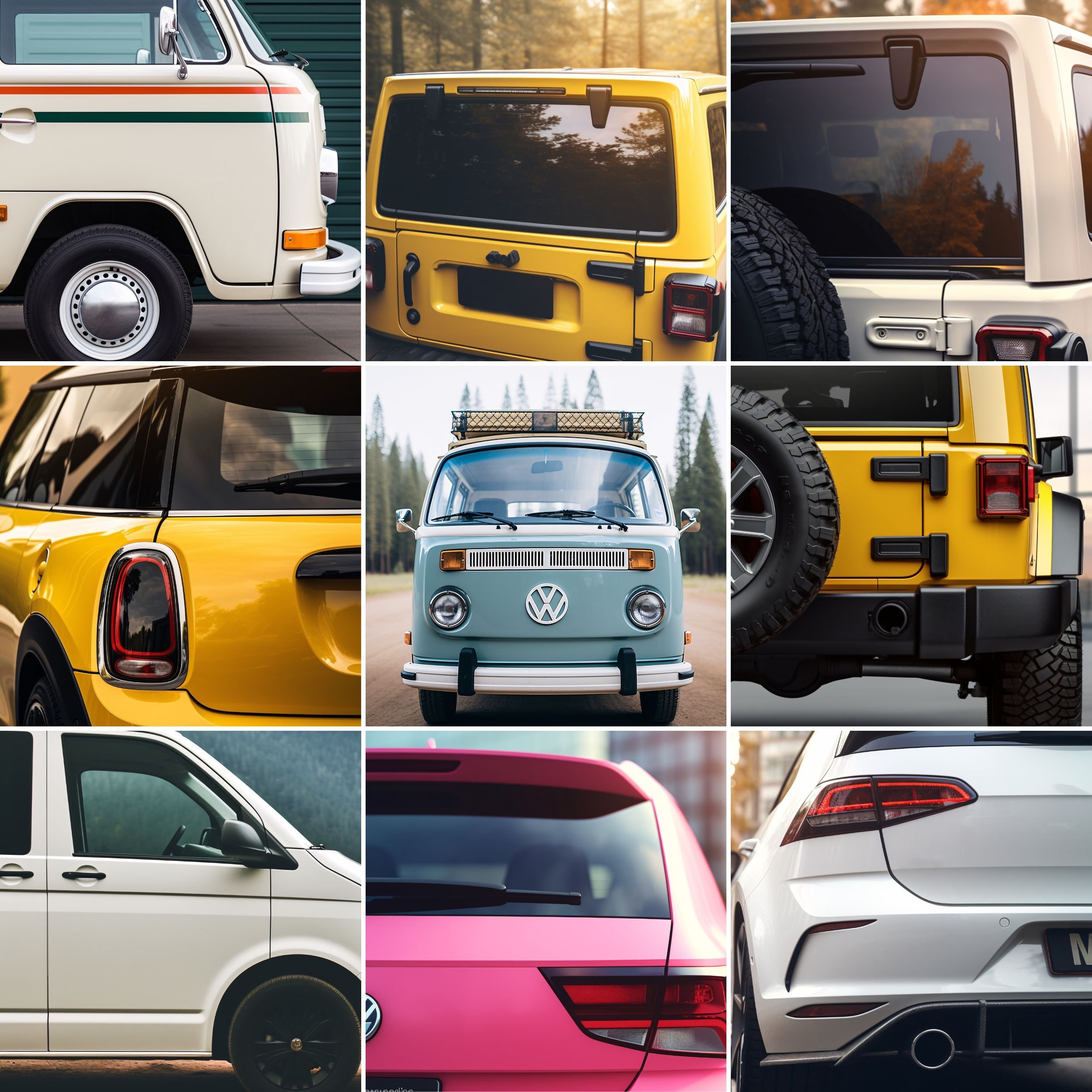 Car Sticker Mockup Bundle: Bumper & Decal Designs (digital Download) - Etsy