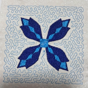 Contemporary style machine embroidery design Quilt Digital Block Quilt block pattern embroidery. Quilt pattern embroidery. Quilt block