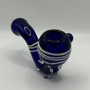 Blue Green & White Striped Sherlock ( 5 inches)