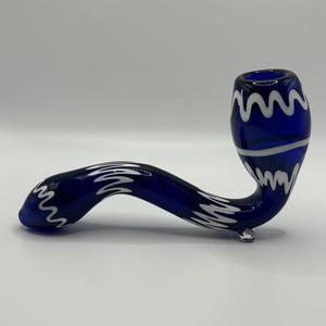 Cobalt Blue Aztec Sherlock ( 7 inches )