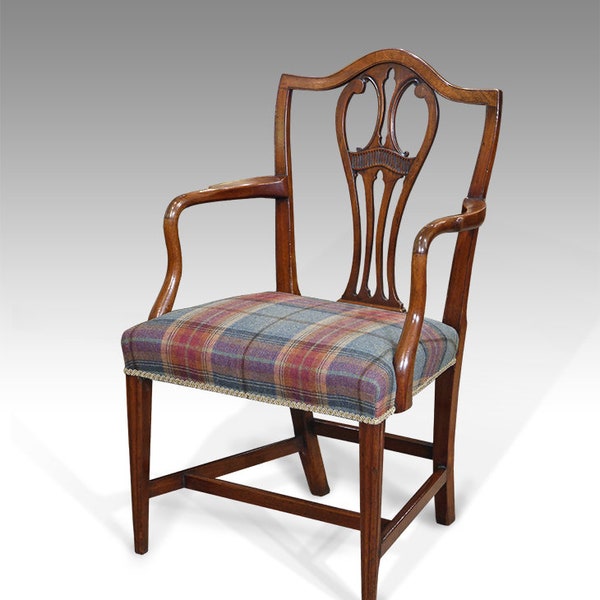 Antique carver chair