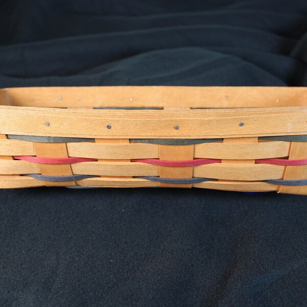 Longaberger Bread Basket Brick Etsy