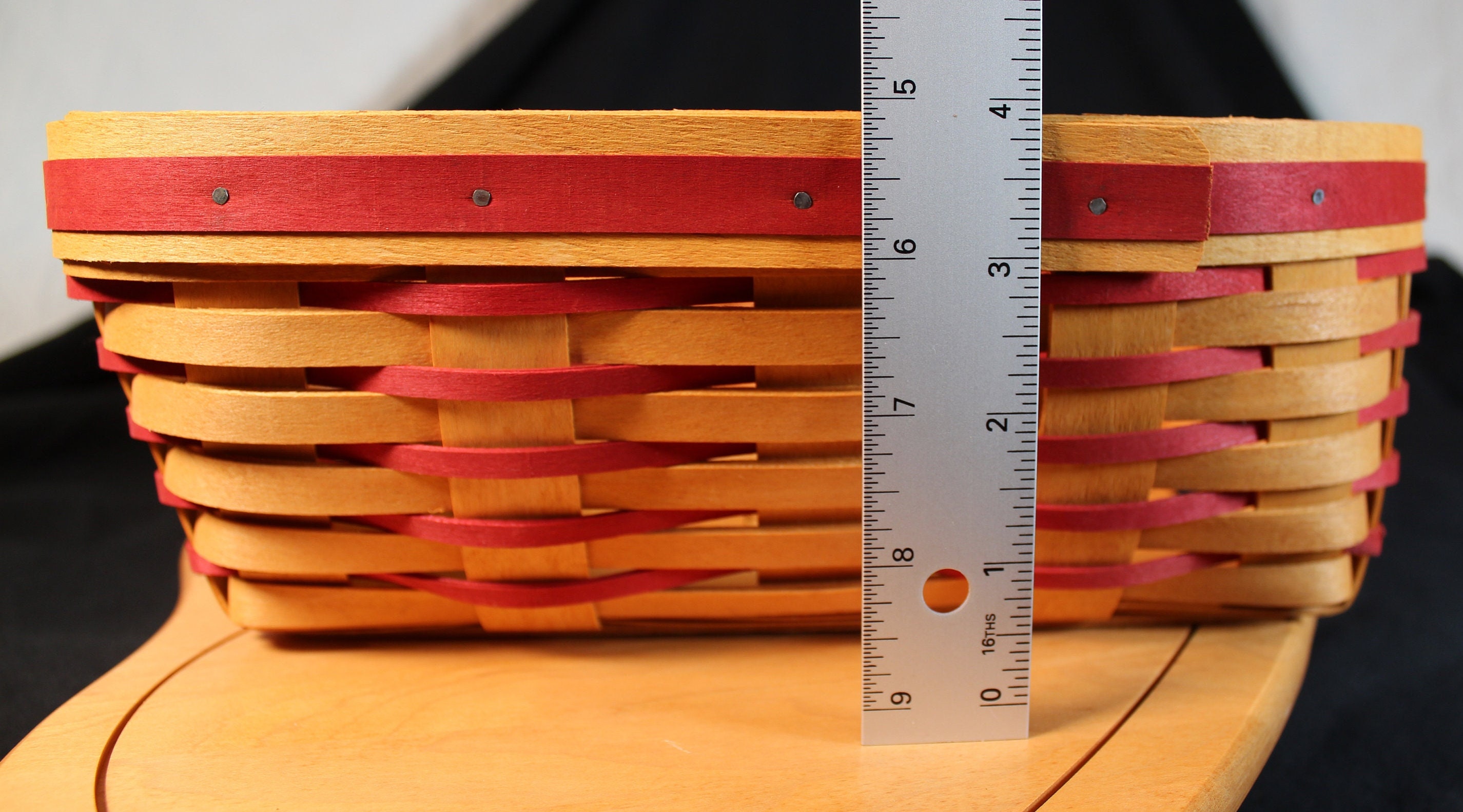 NEW Longaberger LARGE Love Letters Sweetheart Basket 1999 Etsy