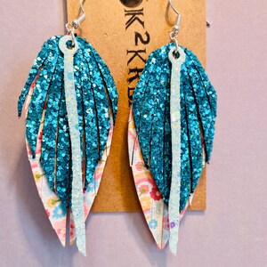 Boho Feather earrings