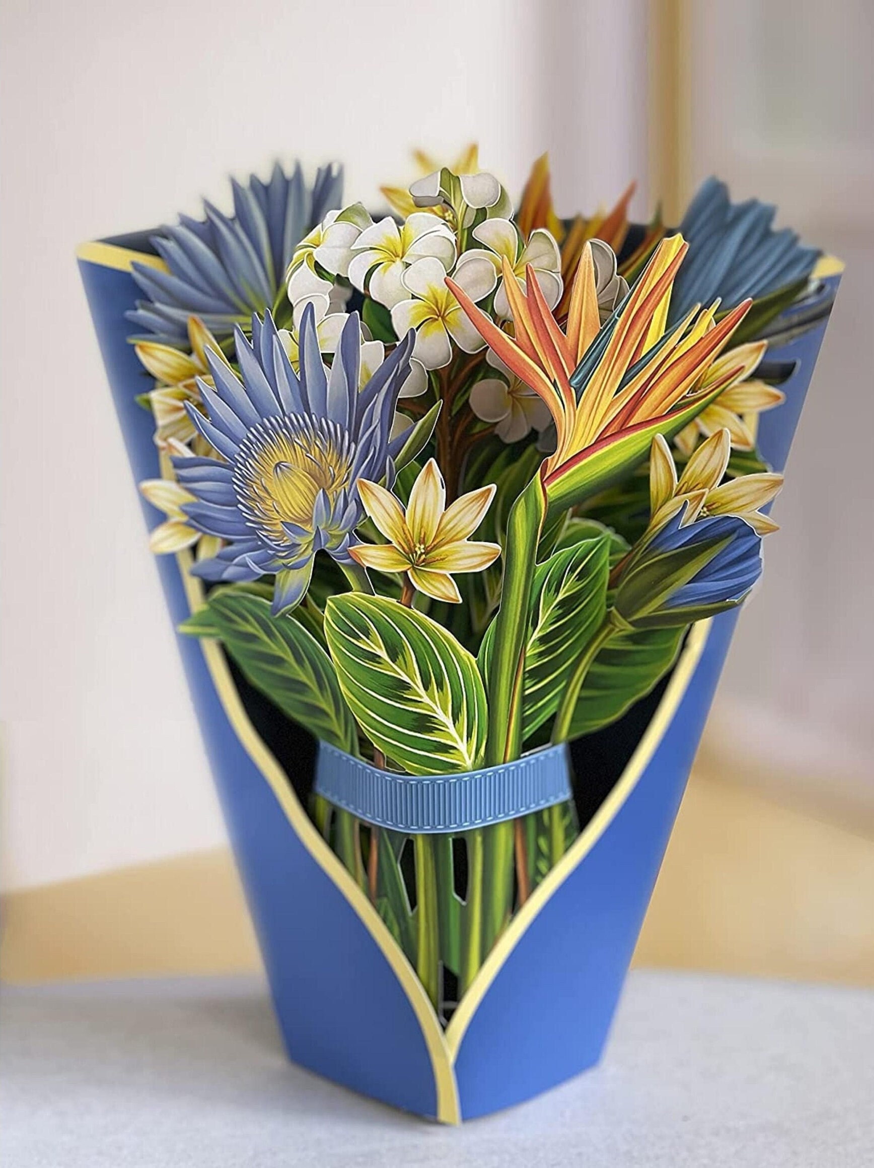 Pop up Flower Bouquet 3d Pop up Card Mothers Day Gift. Etsy