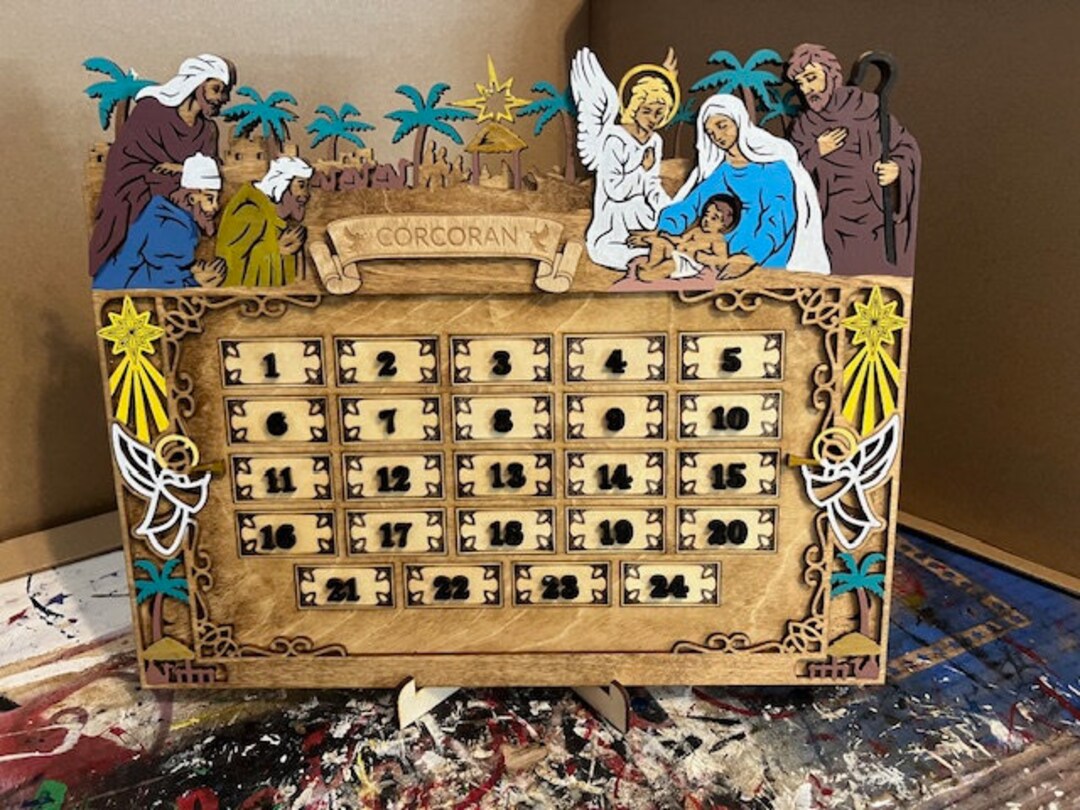 Advent Calendars Etsy