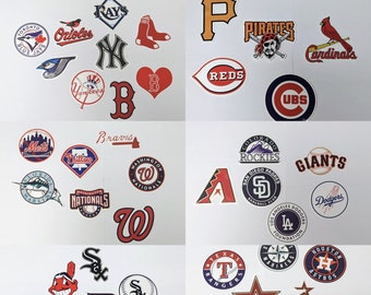 Stickers équipe MLB (vendus à l'unité)