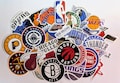NBA Team Stickers - All 30 teams available product logo
