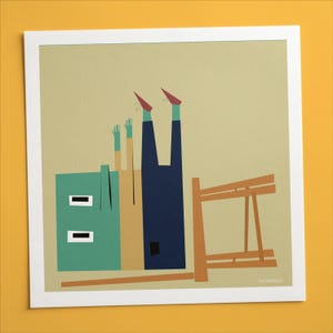 The Fall Art Print - Unique Printed Illustration