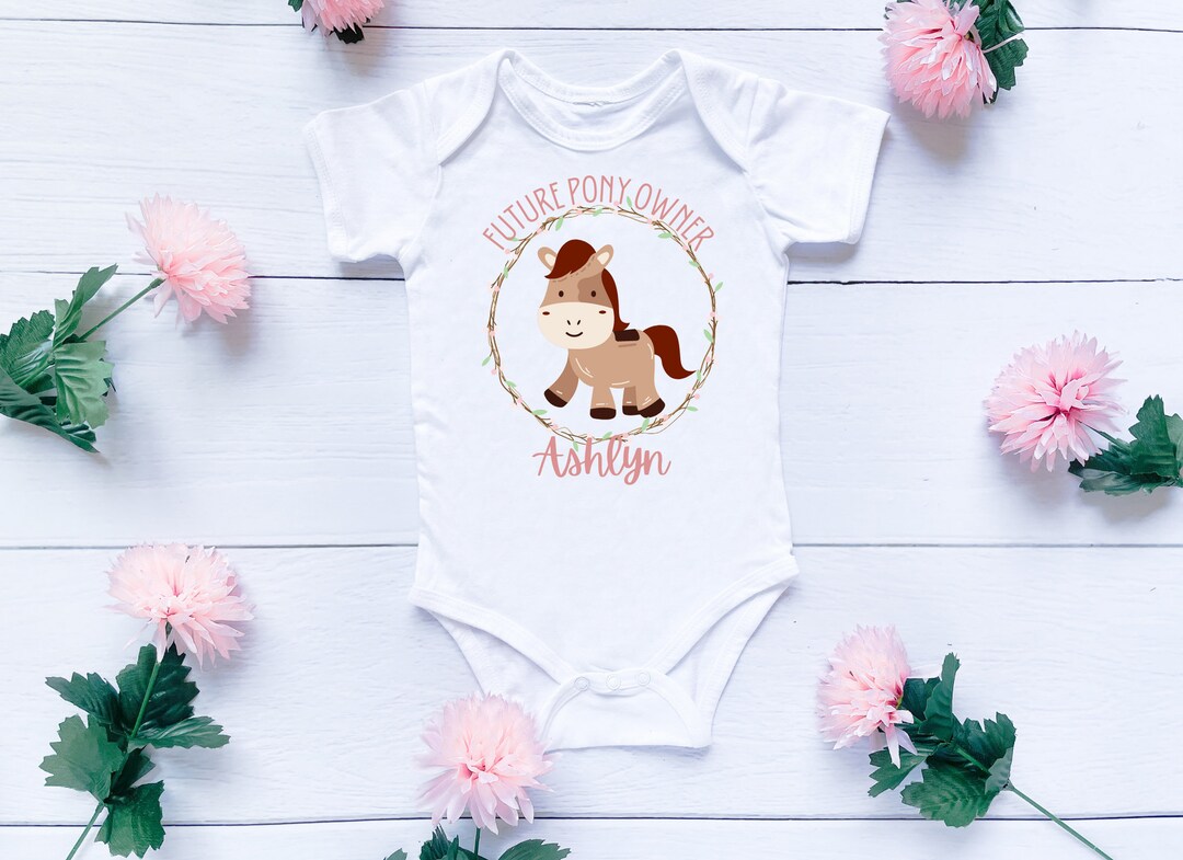 Future Equestrian Baby PNG for Horse Lovers, Horse Baby Shower Gift PNG ...