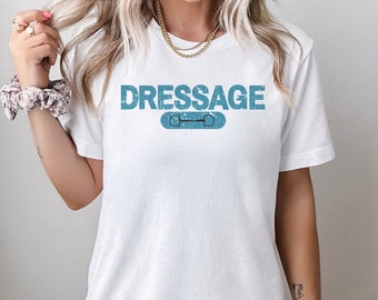T-shirt da dressage equestre,Dressage Lover Tee,Camicia da dressage a cavallo,Abbigliamento equestre,Dressage Rider Gift,Dressage Horse T-shirt,Dressage