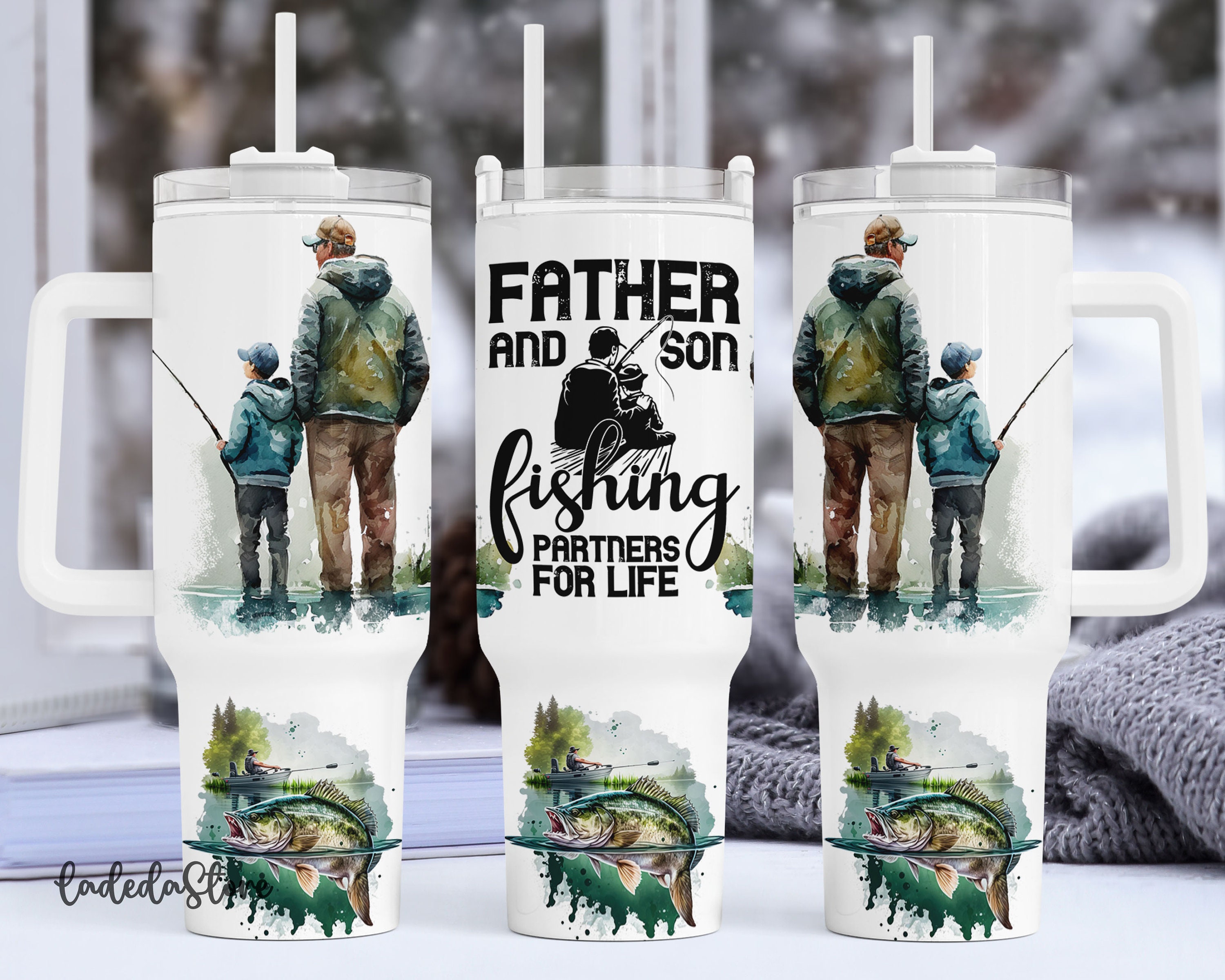 Father And Son Best Friends For Life 20 oz Tumbler — 365FURY