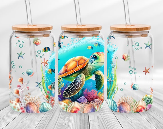 Jesus Fish Libbey Can Glass with Bamboo Lid & Straw Jesus Fish Libbey Can Glass with Bamboo Lid & Straw