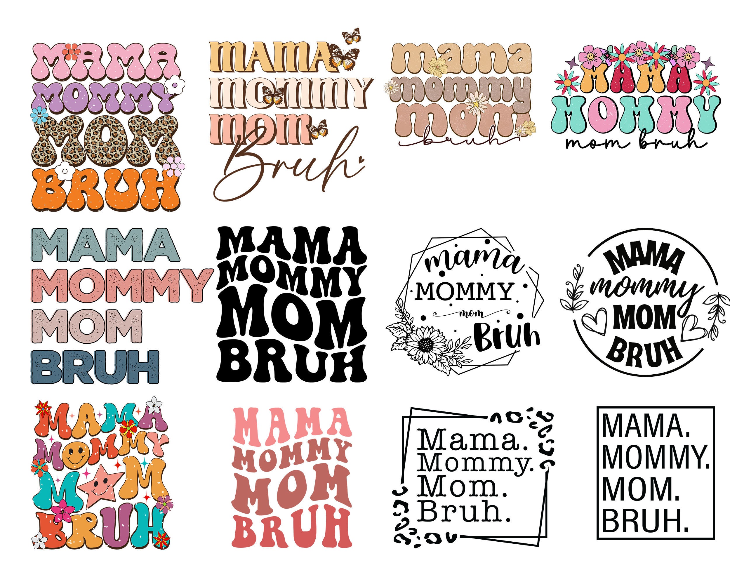 Mama Mommy Mom Bruh Alphabet Lore Unisex T-Shirt - Teeruto