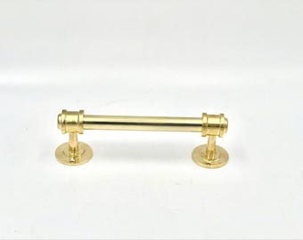 Unlacquered Brass Pull Handle