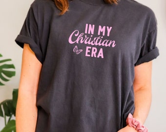 Retro Era Christian Shirt For Christian Streetwear Faith Based Shirt Christian Merch Christian Clothes Jesus Shirt Aesthetic Christian Gift