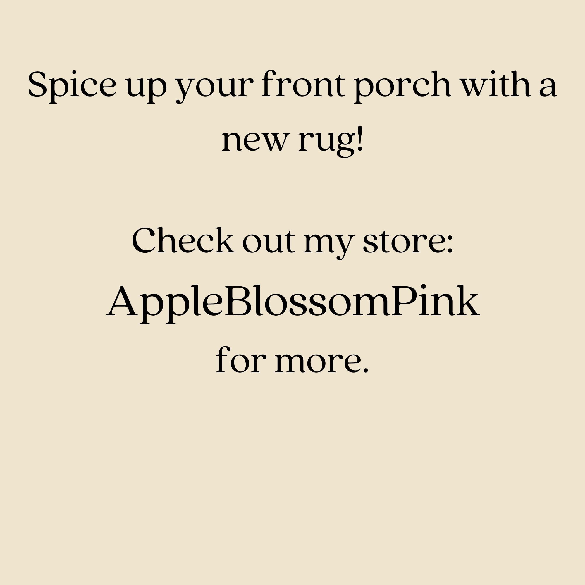 Fall Doormat Fall Outdoor Mat Trendy Rug Fall Decor for Front Etsy