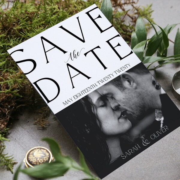 Postcards Save the Date Etsy
