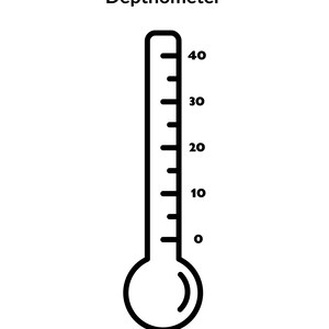 Depthometer Sign Flyer Printable PDF