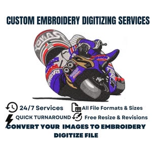 Custom Embroidery Digitizing Service: Image to Stitch File Creation