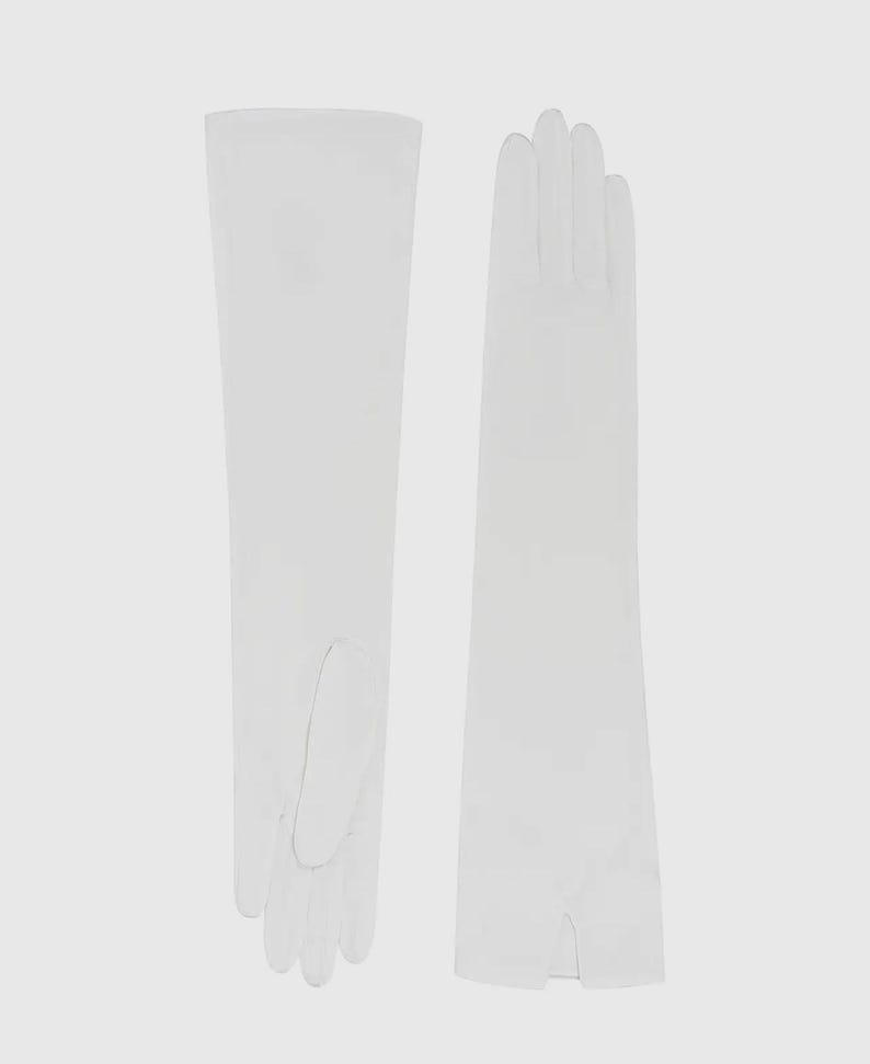 The Jacqueline Kennedy Onassis Opera Gloves - Silk Opera Gloves Made in ...