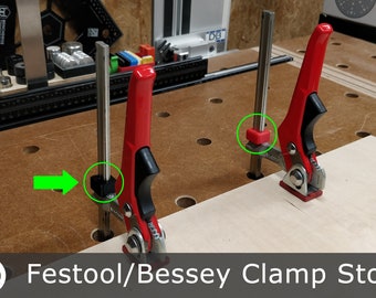 Bessey Festool Eenhands snelklemstopblok (set van 4)