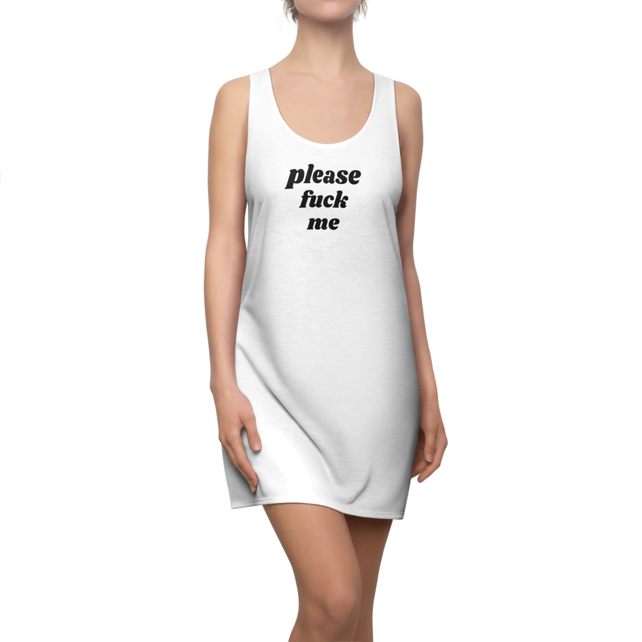 Please Fuck Me Racerback Dress - Etsy