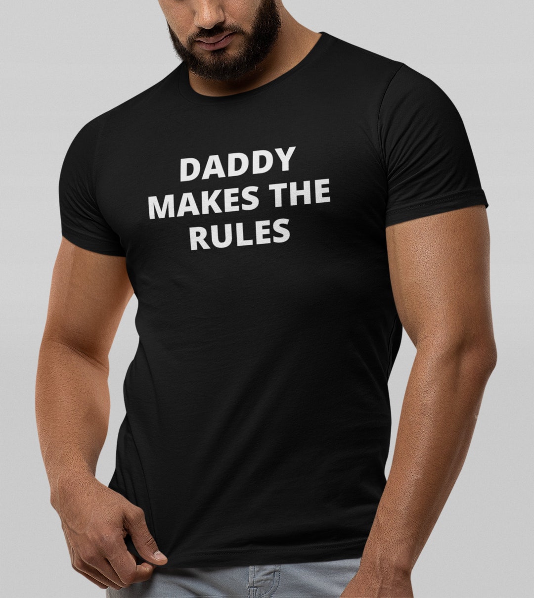Daddy Makes the Rules Unisex Jersey Short Sleeve Tee - Etsy