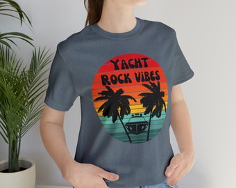 Retro Yacht Rock Vibes Unisex Tee