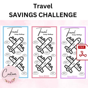 Travel Savings challenge bundle | Adventure challenge | World Challenge