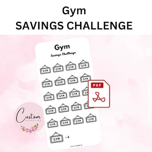 Gym Savings challenge | Fun Savings challenge | Fitness savings challenge