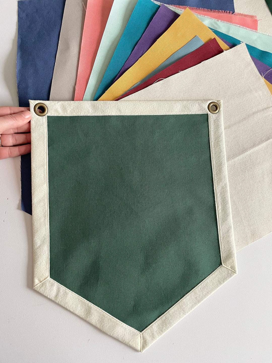 Custom Blank Canvas Banner, Blank Canvas Banner, Blank Camp Flag, Pin