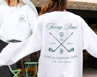 Custom Golf Sweatshirt, Golf Bachelorette Sweatshirt, Golf Crewneck, Social Club Sweater, Abandoned Golf Wives Club, Country Club Aesthetic