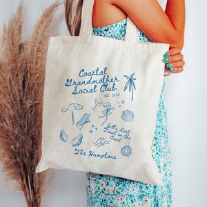 Last Toast on the Coast Bachelorette, Coastal Grandmother, Custom Tote Bag, Beach Bachelorette Favors, Coastal Bachelorette, Beach Bags