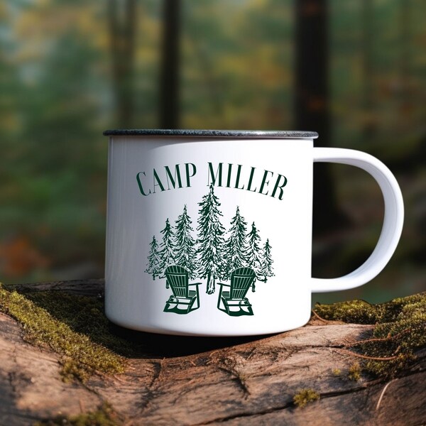 Enamel Camping Mug Etsy