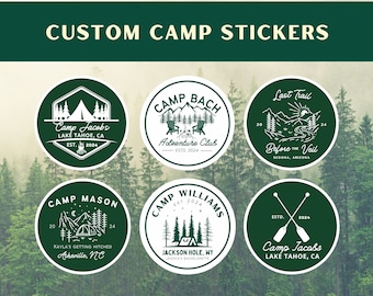 Custom Stickers Camp Bachelorette Decor, Vinyl Stickers Custom Camp Stickers, Wedding Stickers, Vinyl Decal, Waterbottle Stickers