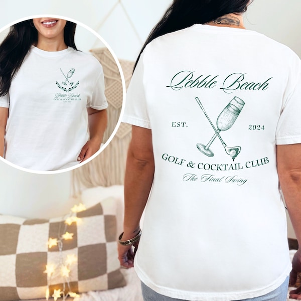 Chemises de golf, Cadeaux golf pour femme, Chemises EVJF, Cadeaux de demoiselle d'honneur, Cadeaux pour un mariage, Cadeaux pour enterrement de vie de jeune fille ou jeune garçon, Logo de golf, T-shirts de golf